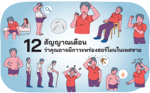 สัญญาณพร่องฮอร์โมนเพศชาย