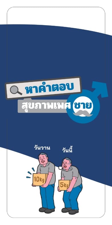 หาคำตอบสุขภาพเพศชาย